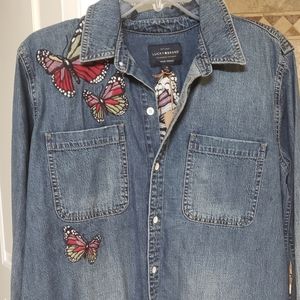 SOLD!  Lucky Brand denim shirt...brand new!
